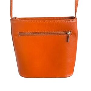 Vintage 90s Vera Pelle Leather Handbag Purse